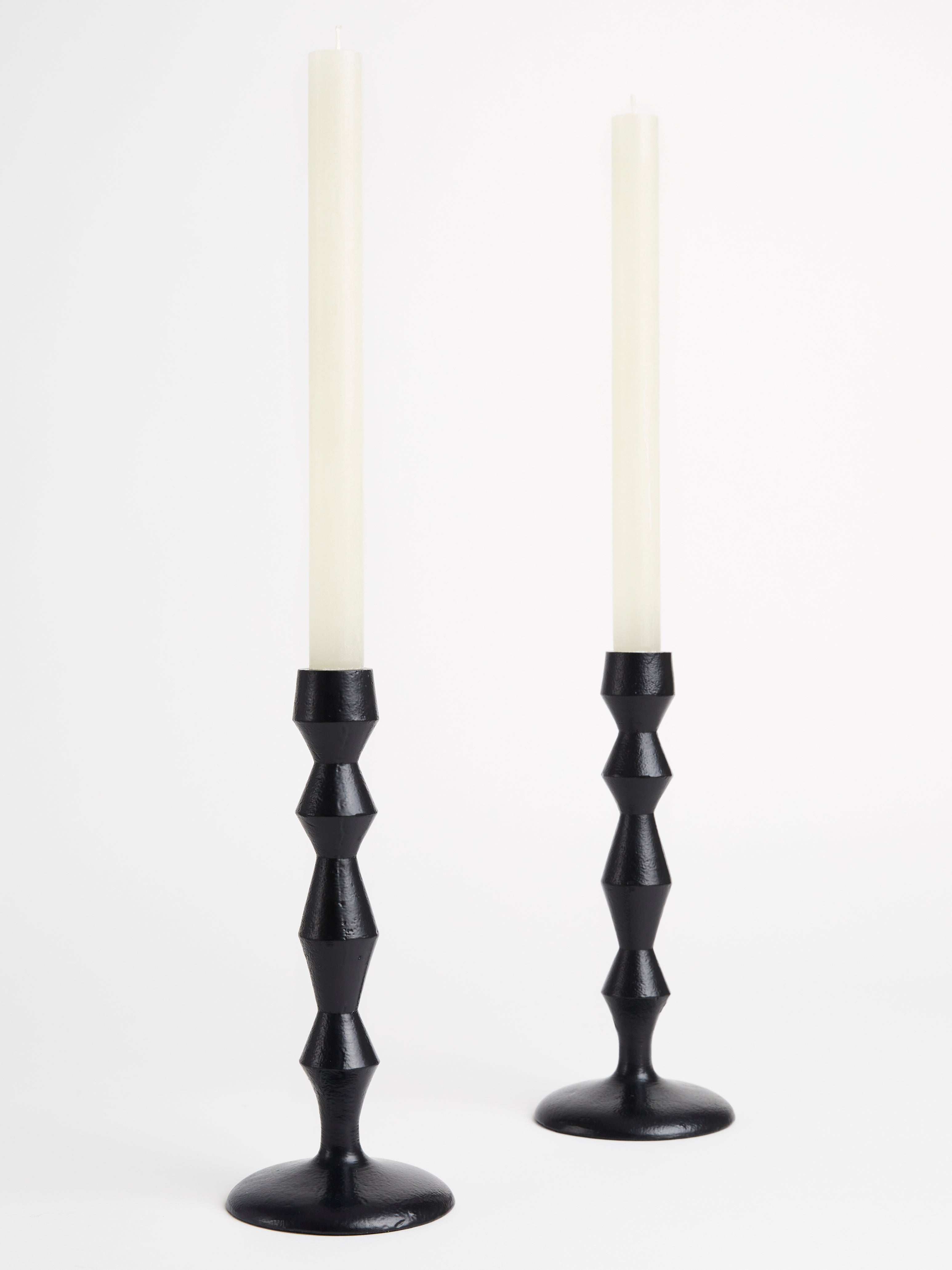 Pair of Luminara Candlestick Holders