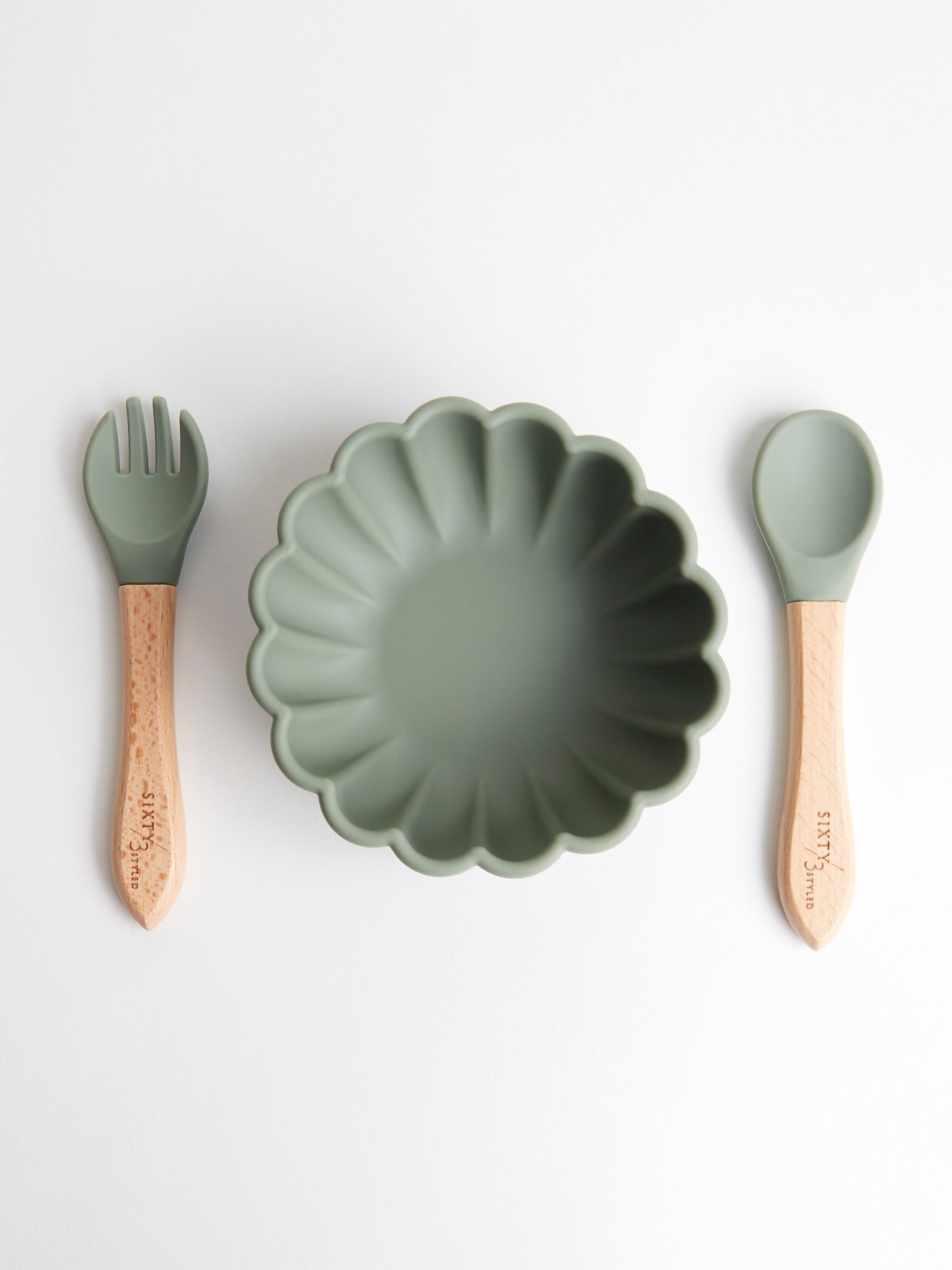 Little Daphne Tableware Set in Sage