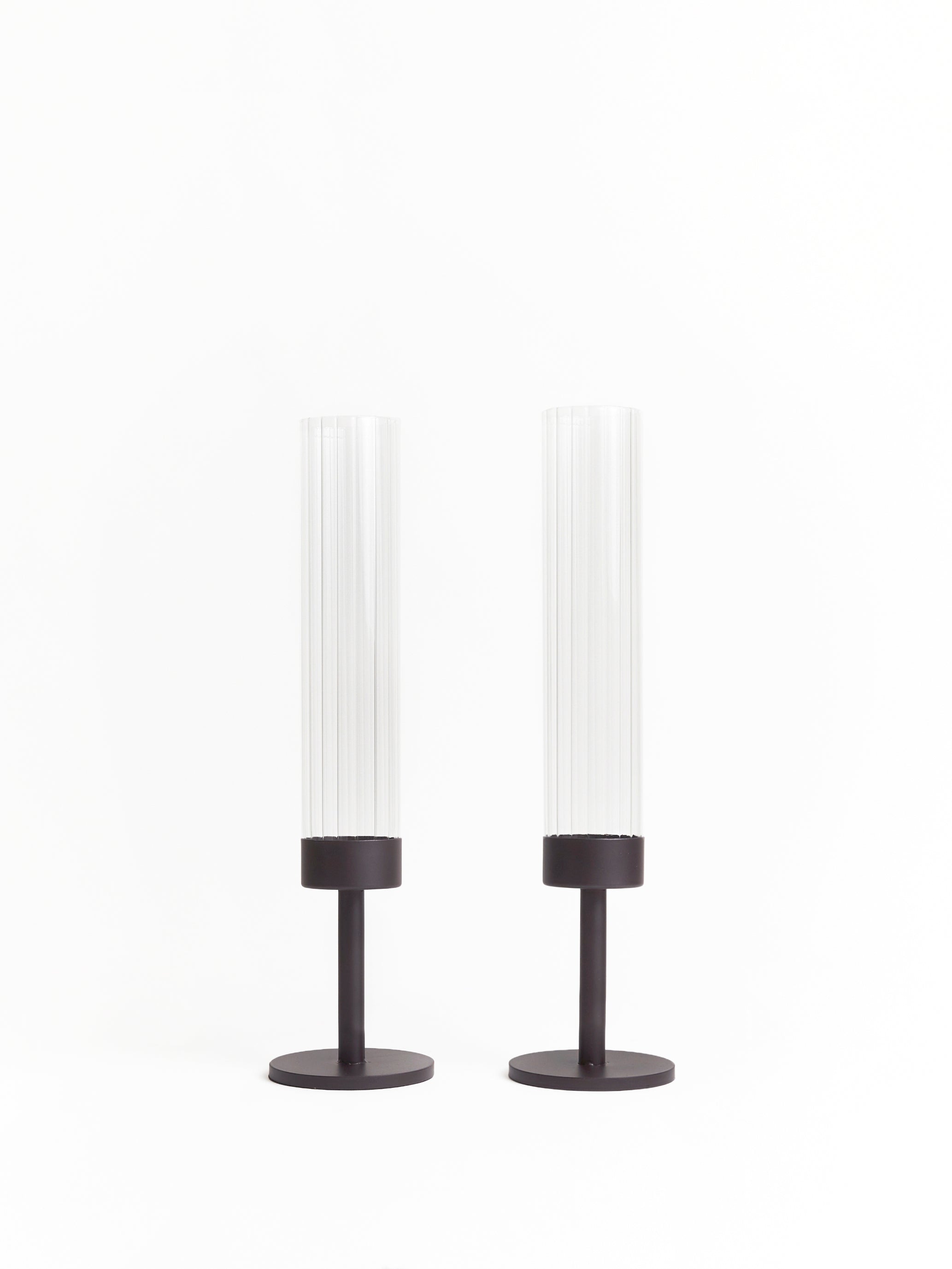 Pair of Serenity Candle Hurricanes