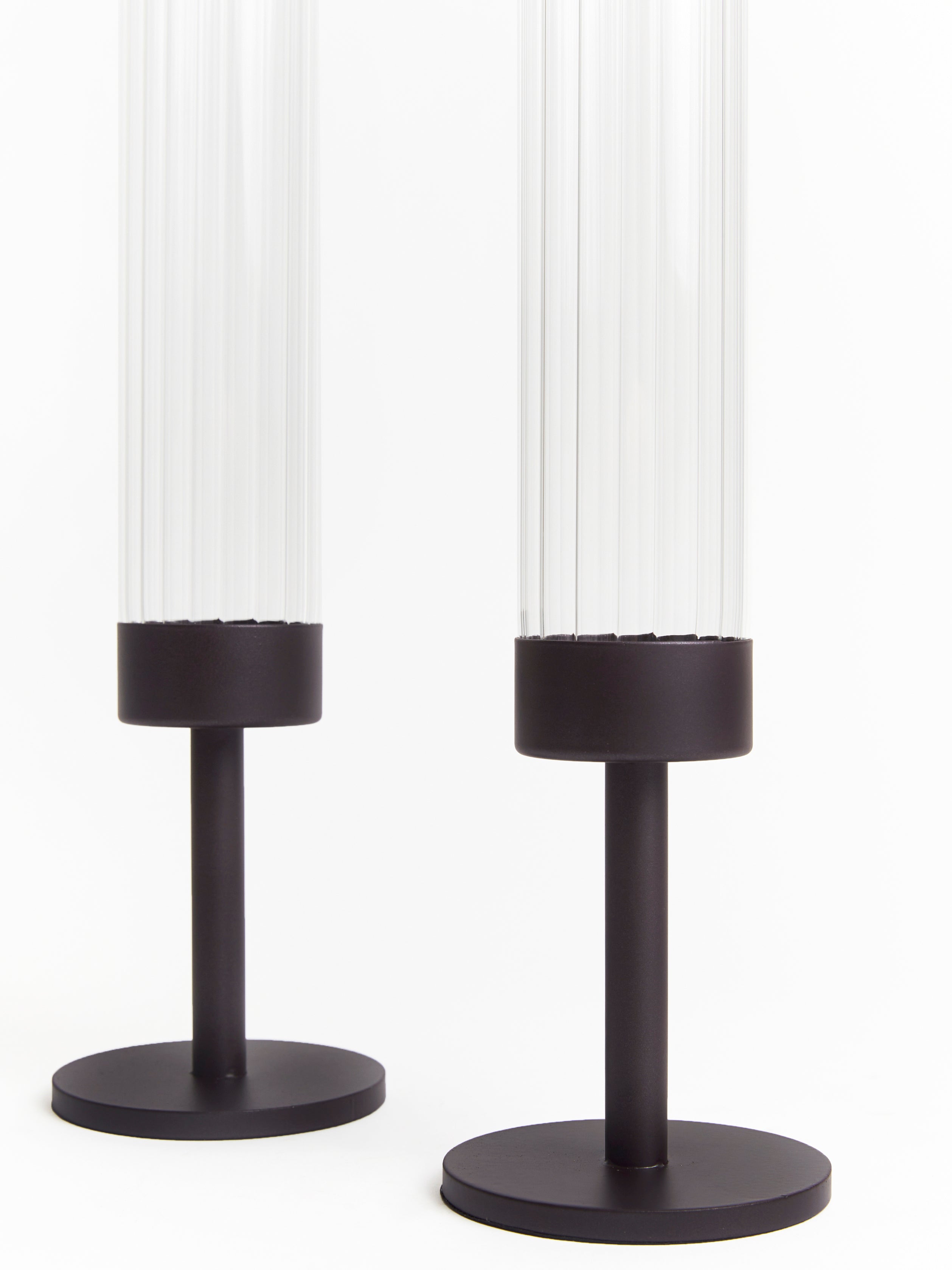 Pair of Serenity Candle Hurricanes
