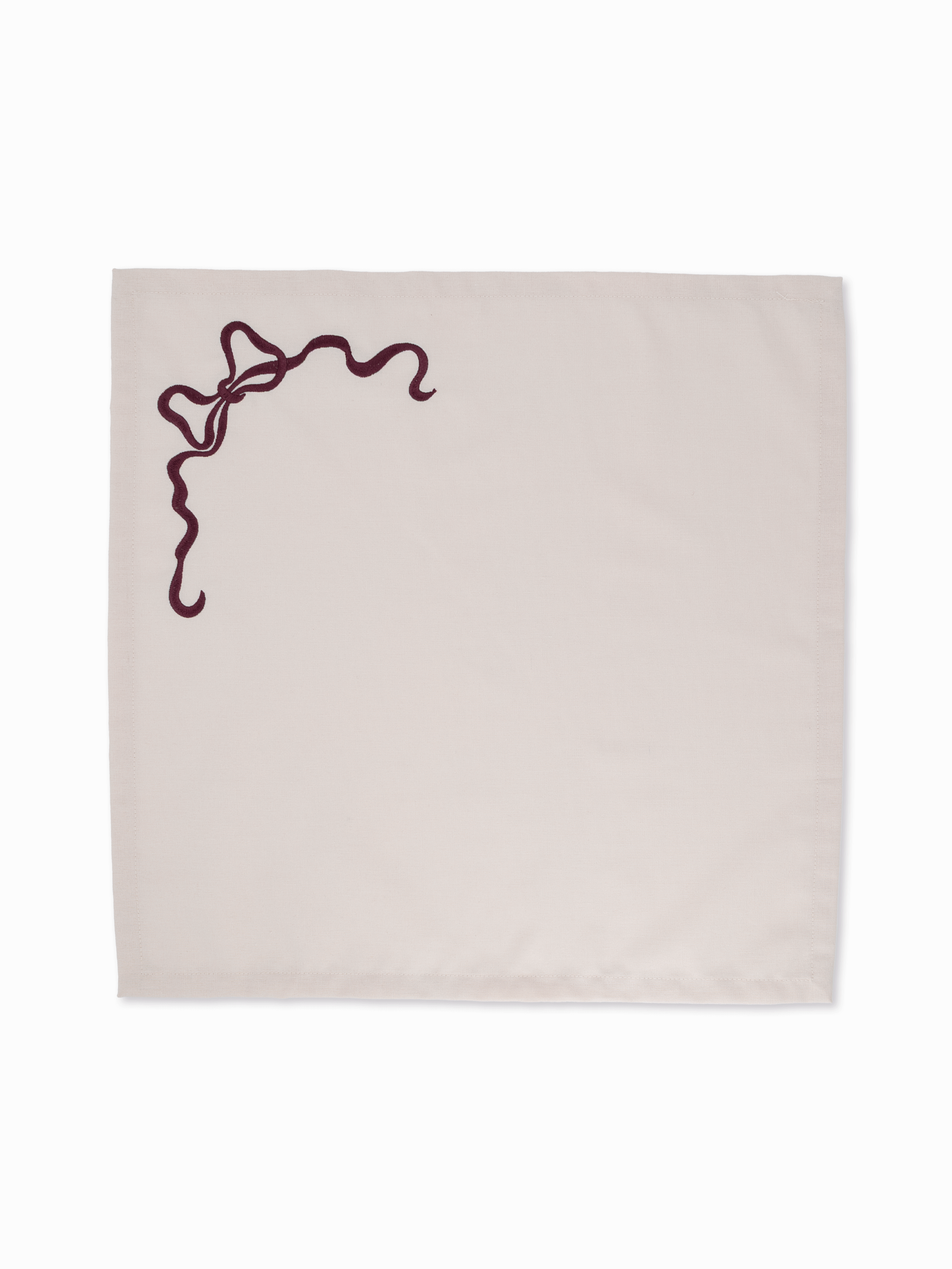 Alma Bow Napkin (Set of 4)