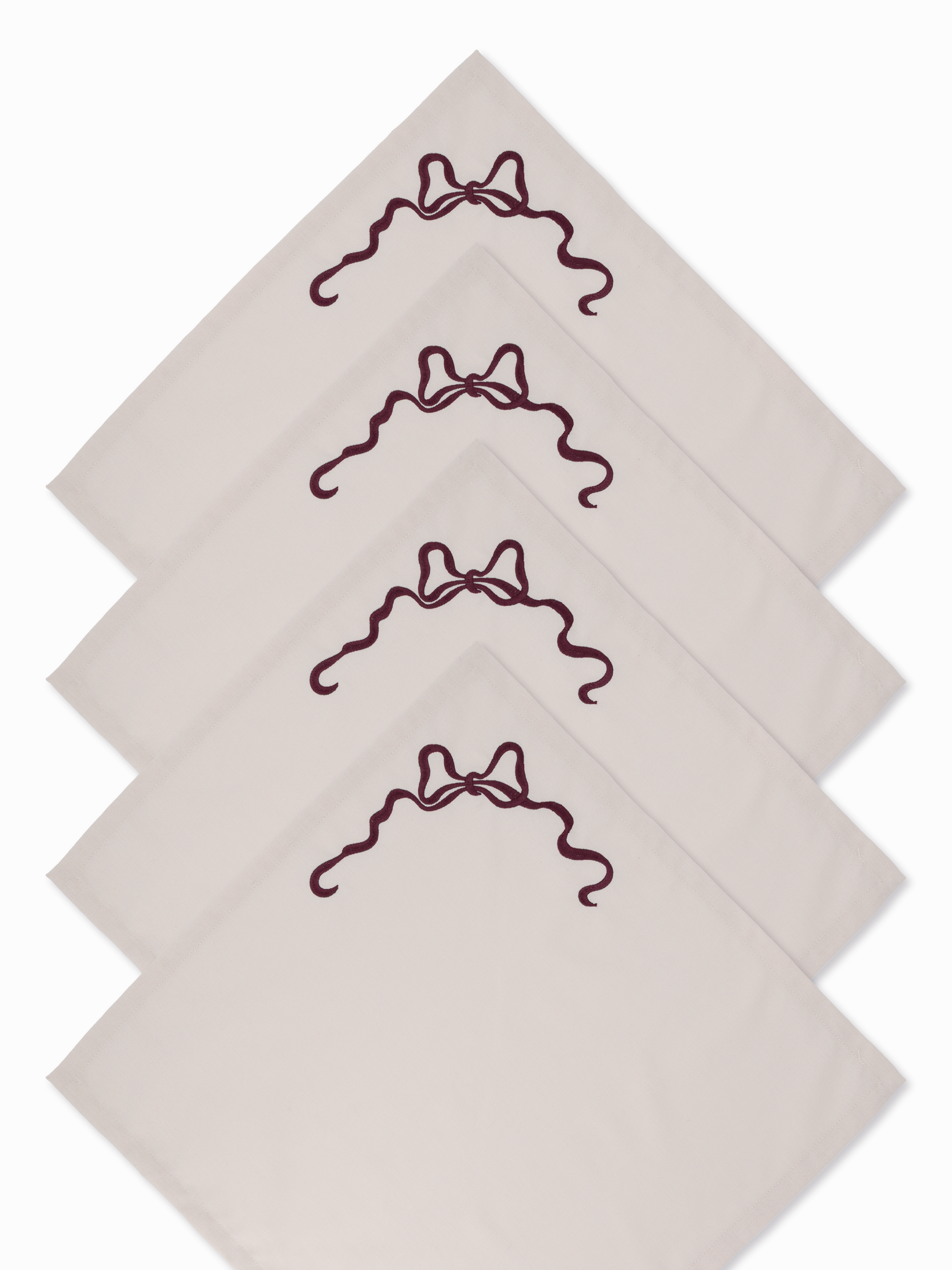 Alma Bow Napkin (Set of 4)