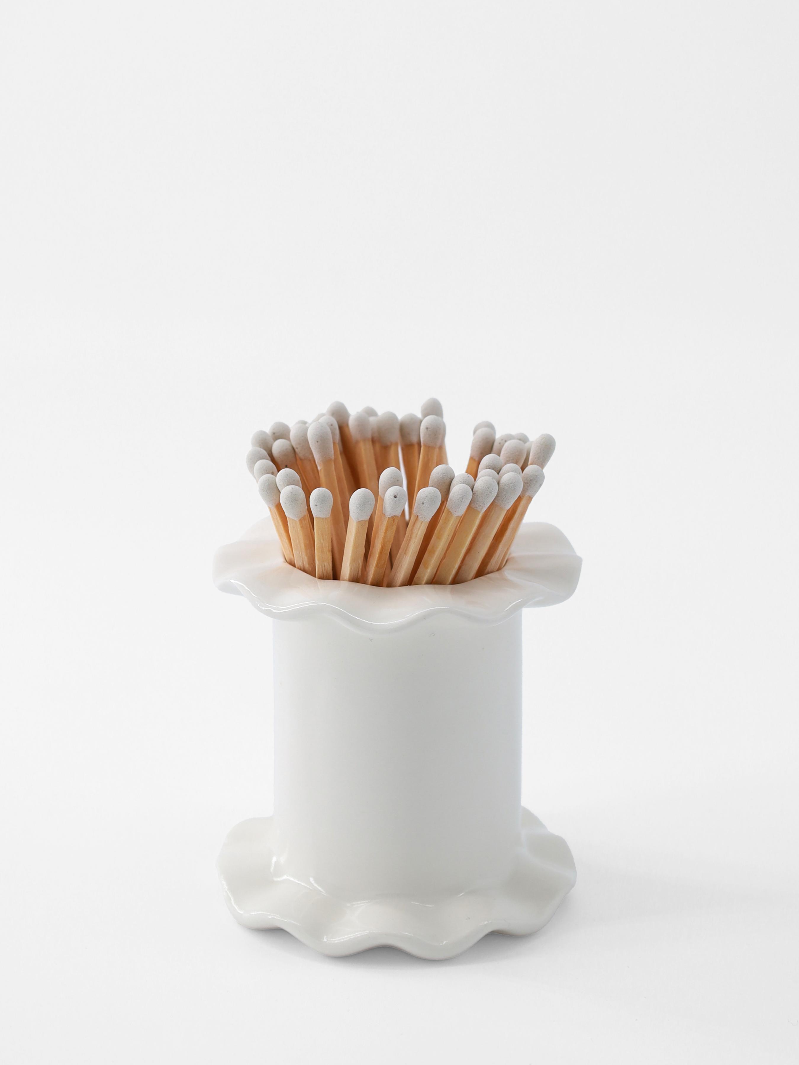 Ruffle Matchstick Holder