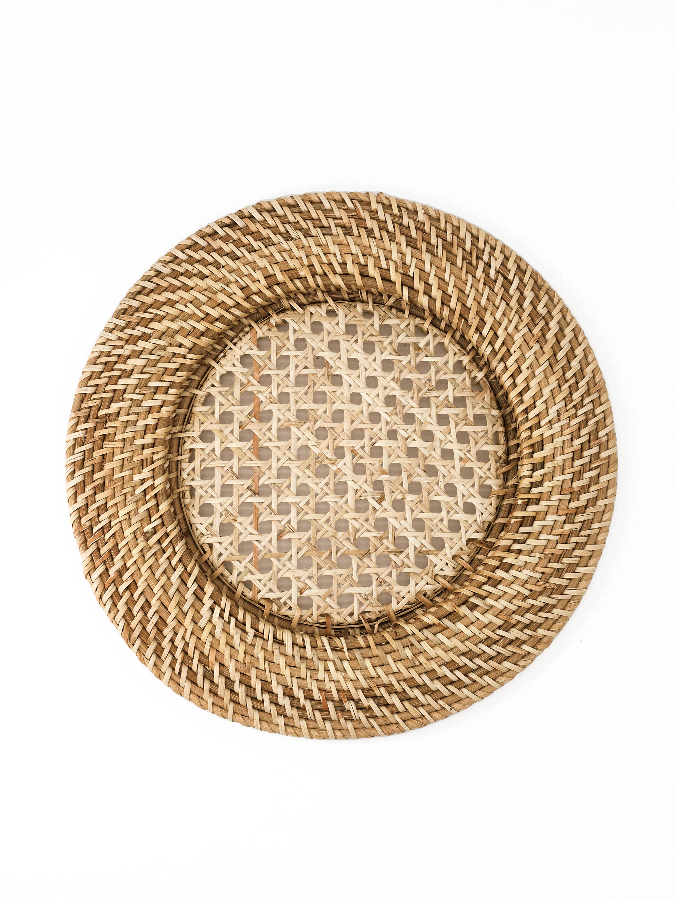 Rattan Charger in Natural