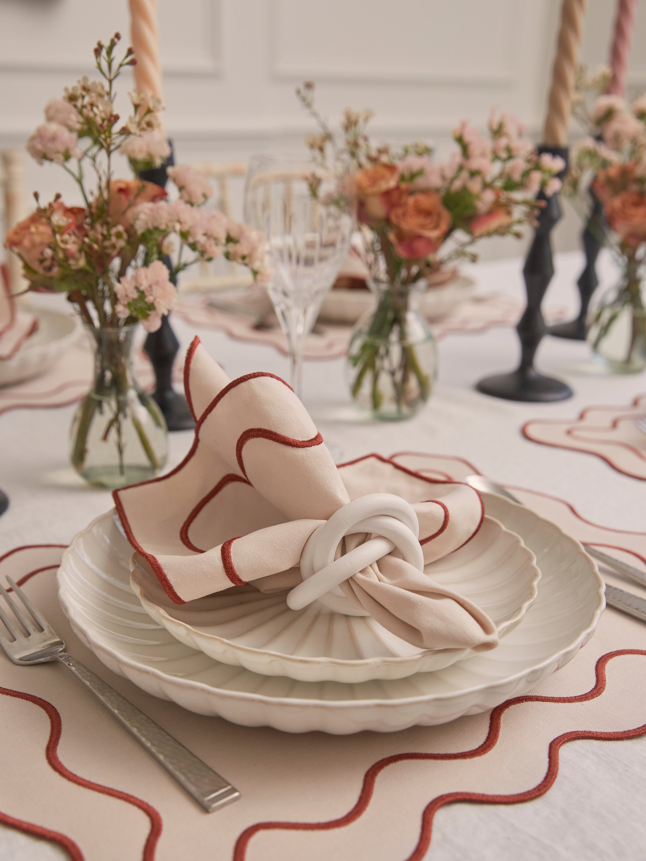 Dusty Rose Placemats (Set of 4)