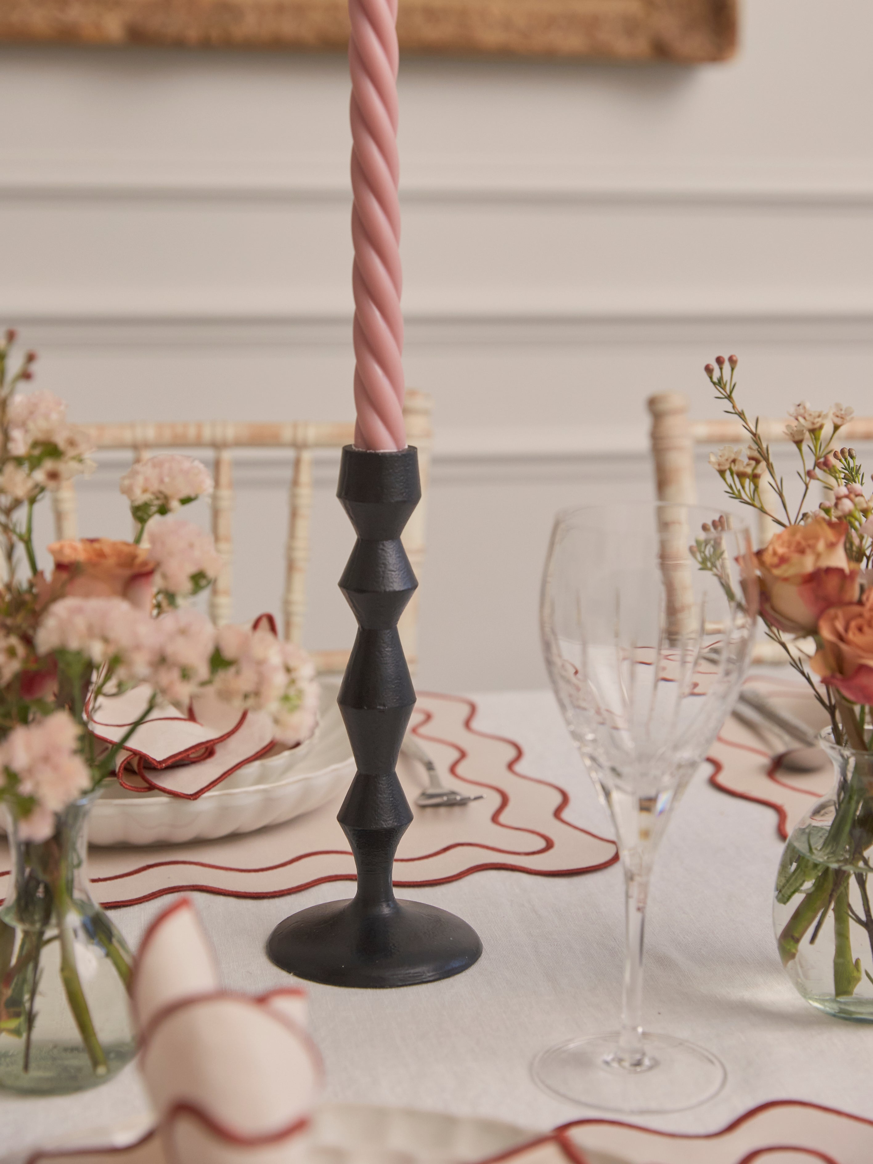 Pair of Luminara Candlestick Holders