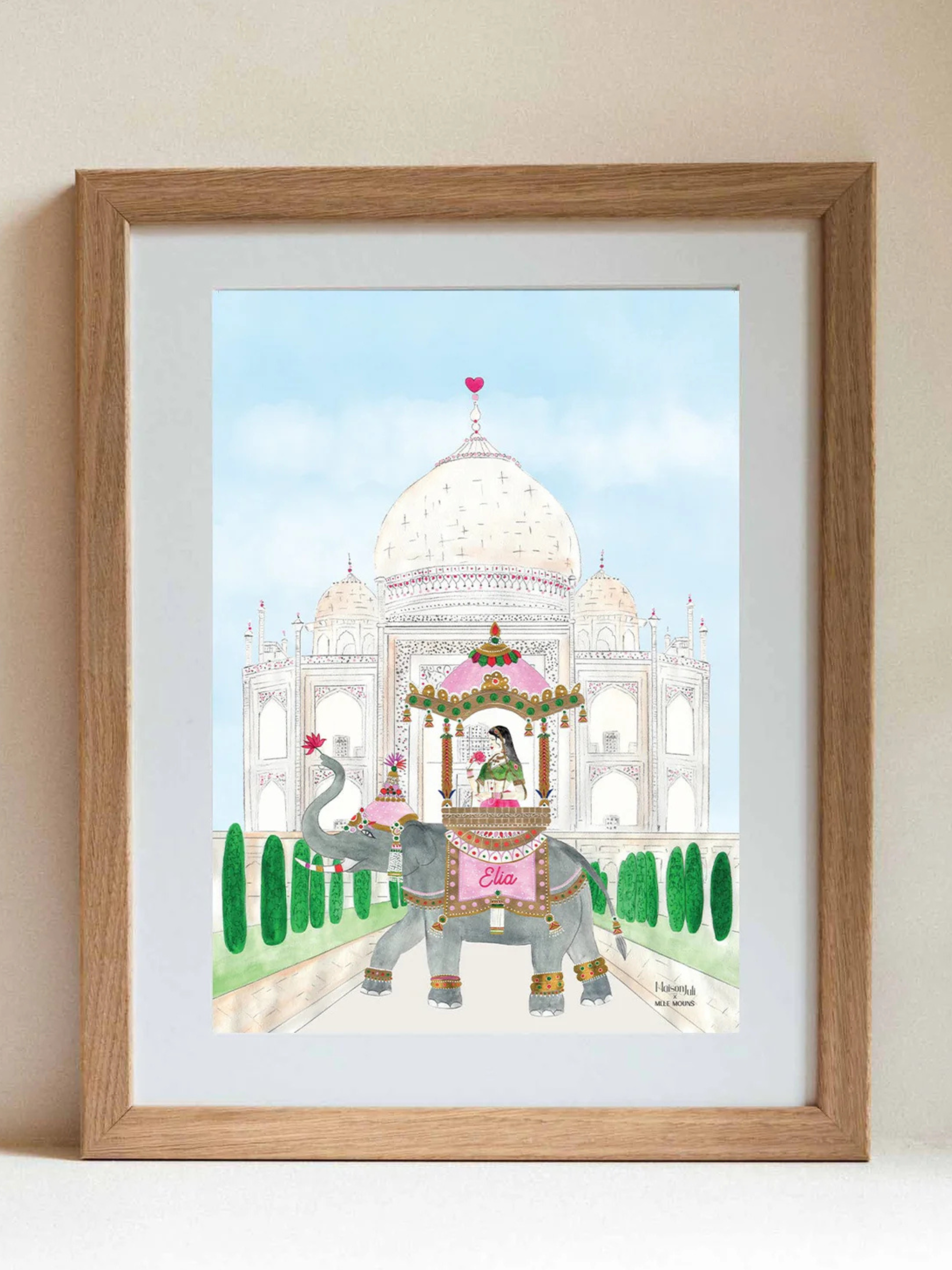 The Elephant of the Taj Mahal