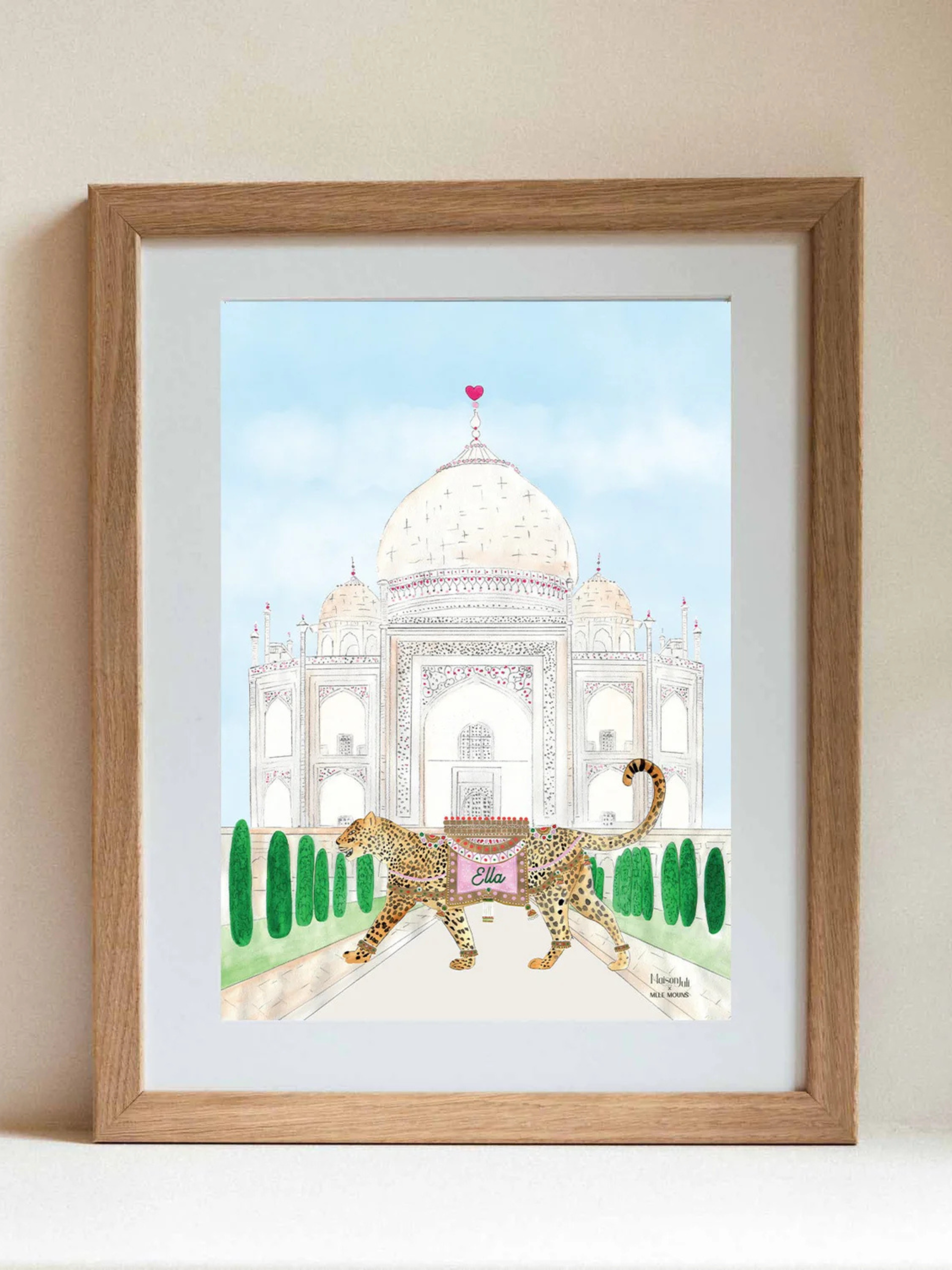 The Leopard of the Taj Mahal
