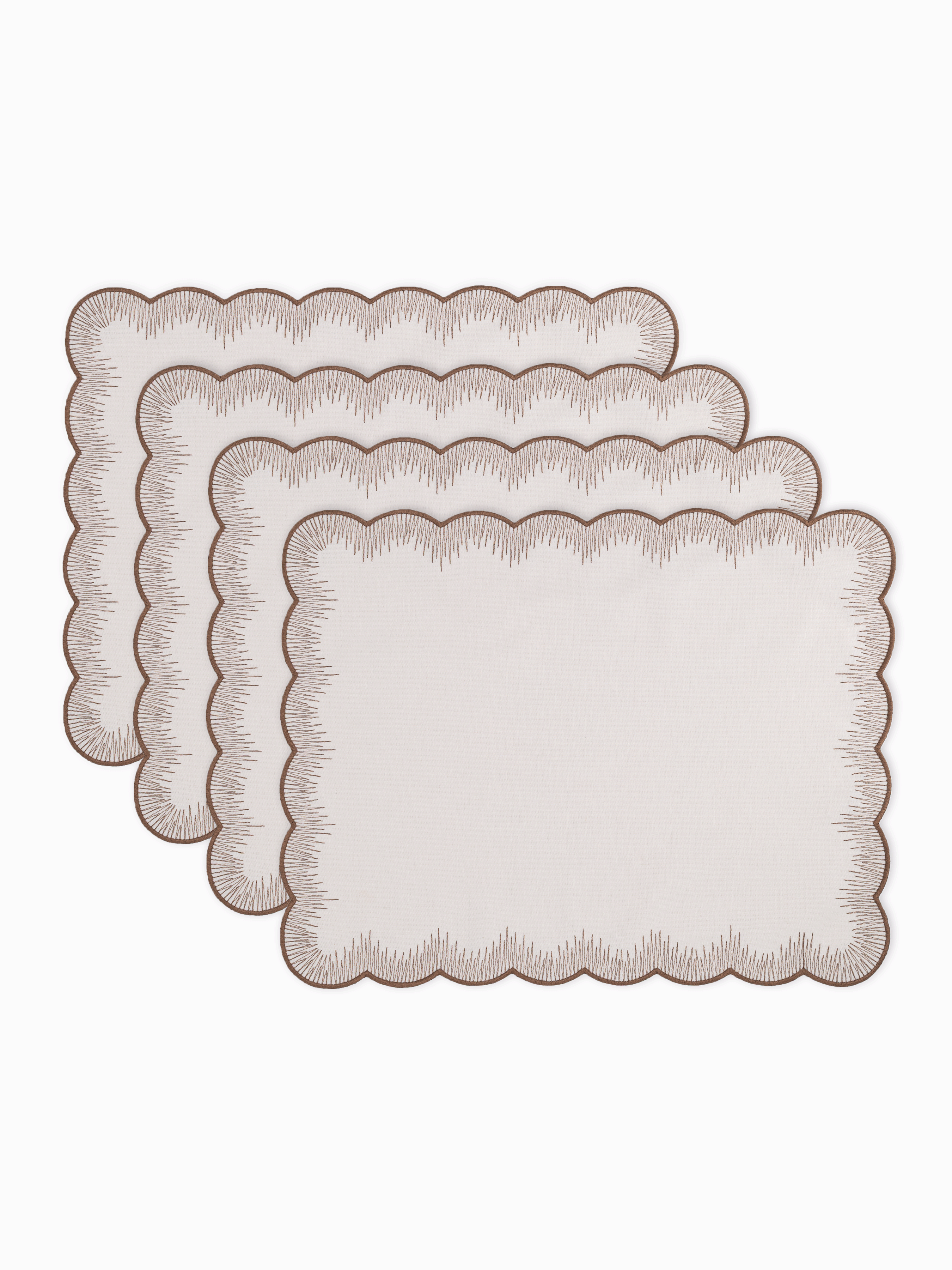 Willow Placemat Burnt Caramel (Set of 4)