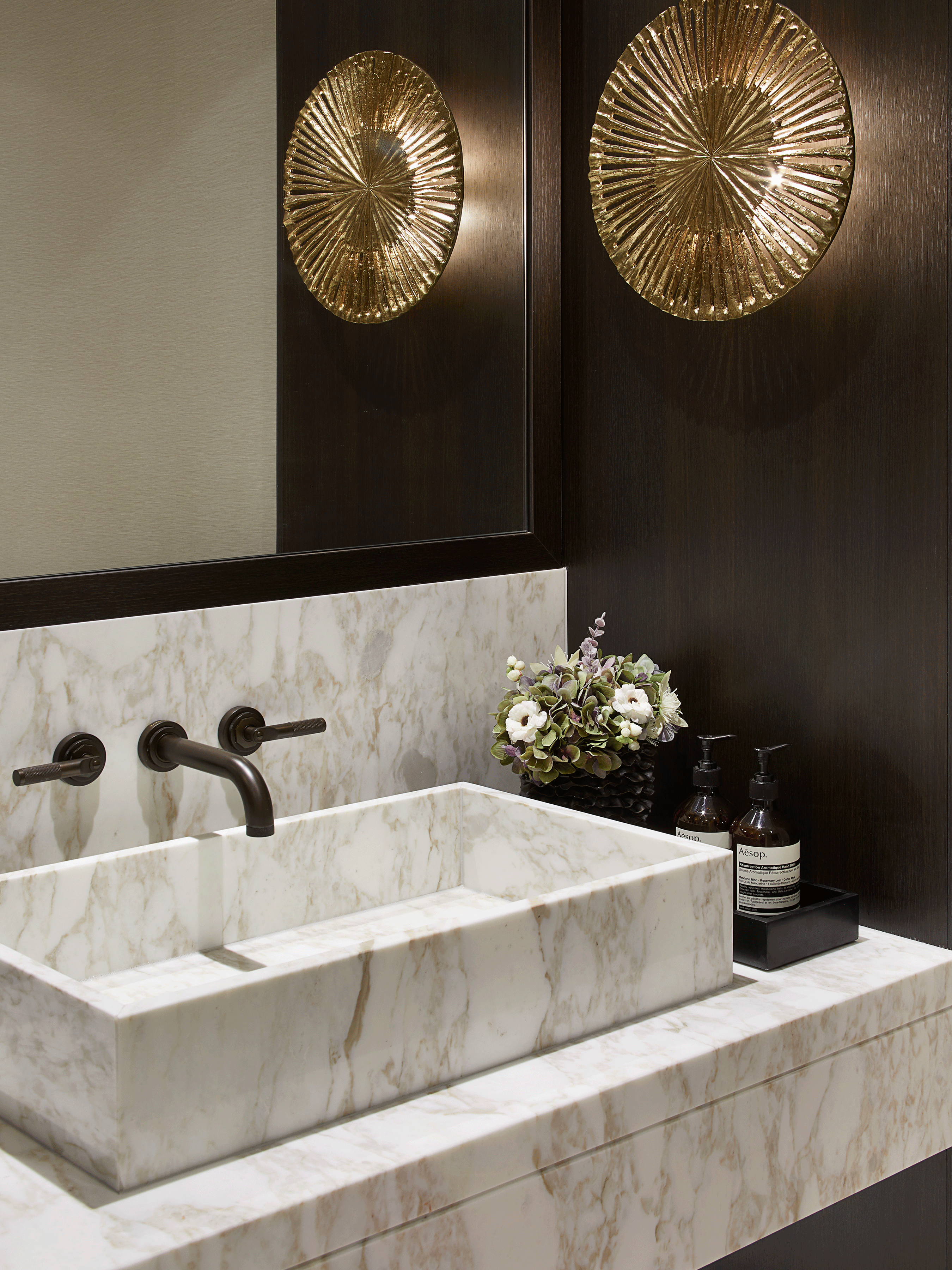 Black Marble Tray