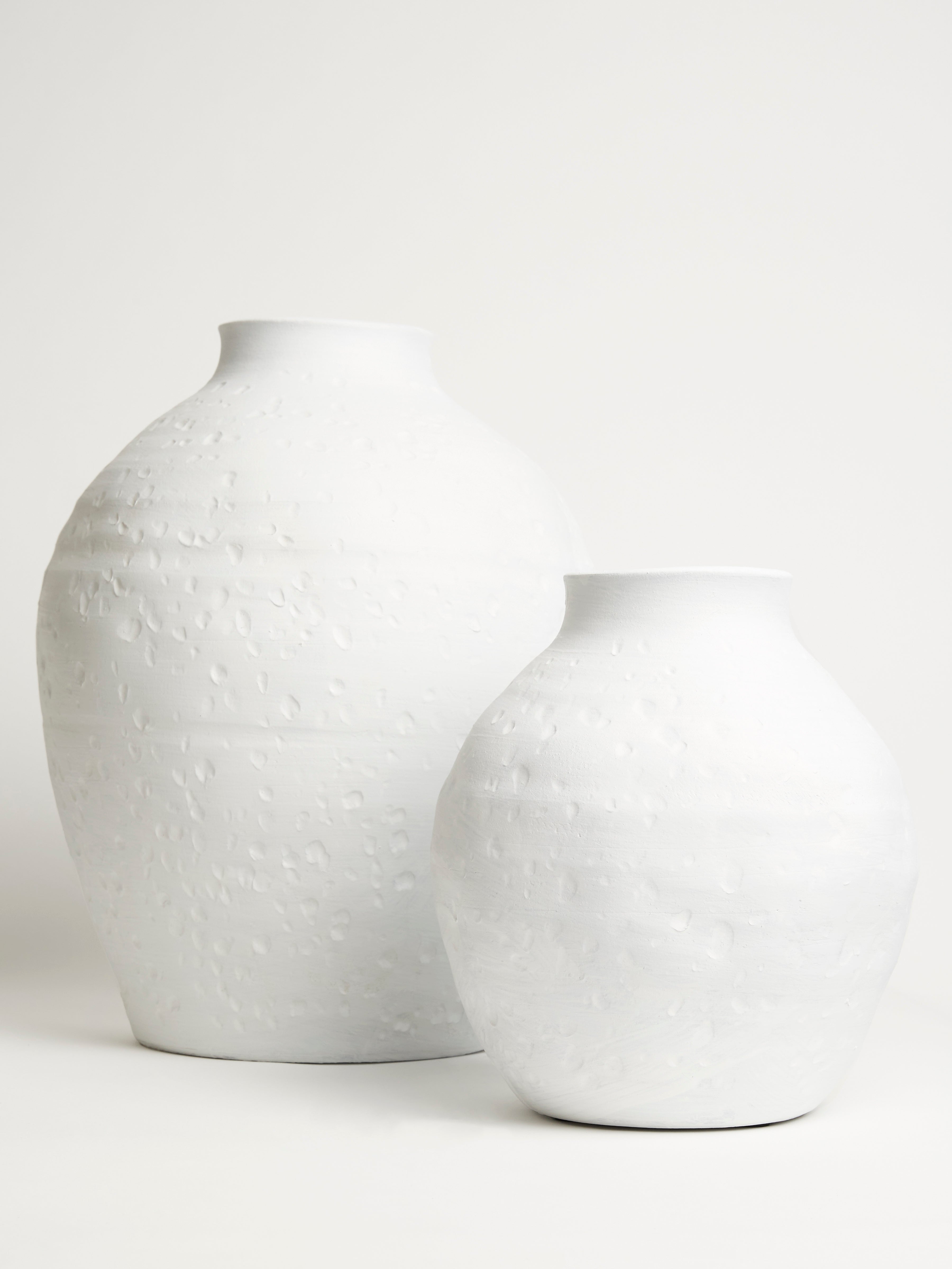 Ceramic White Vase