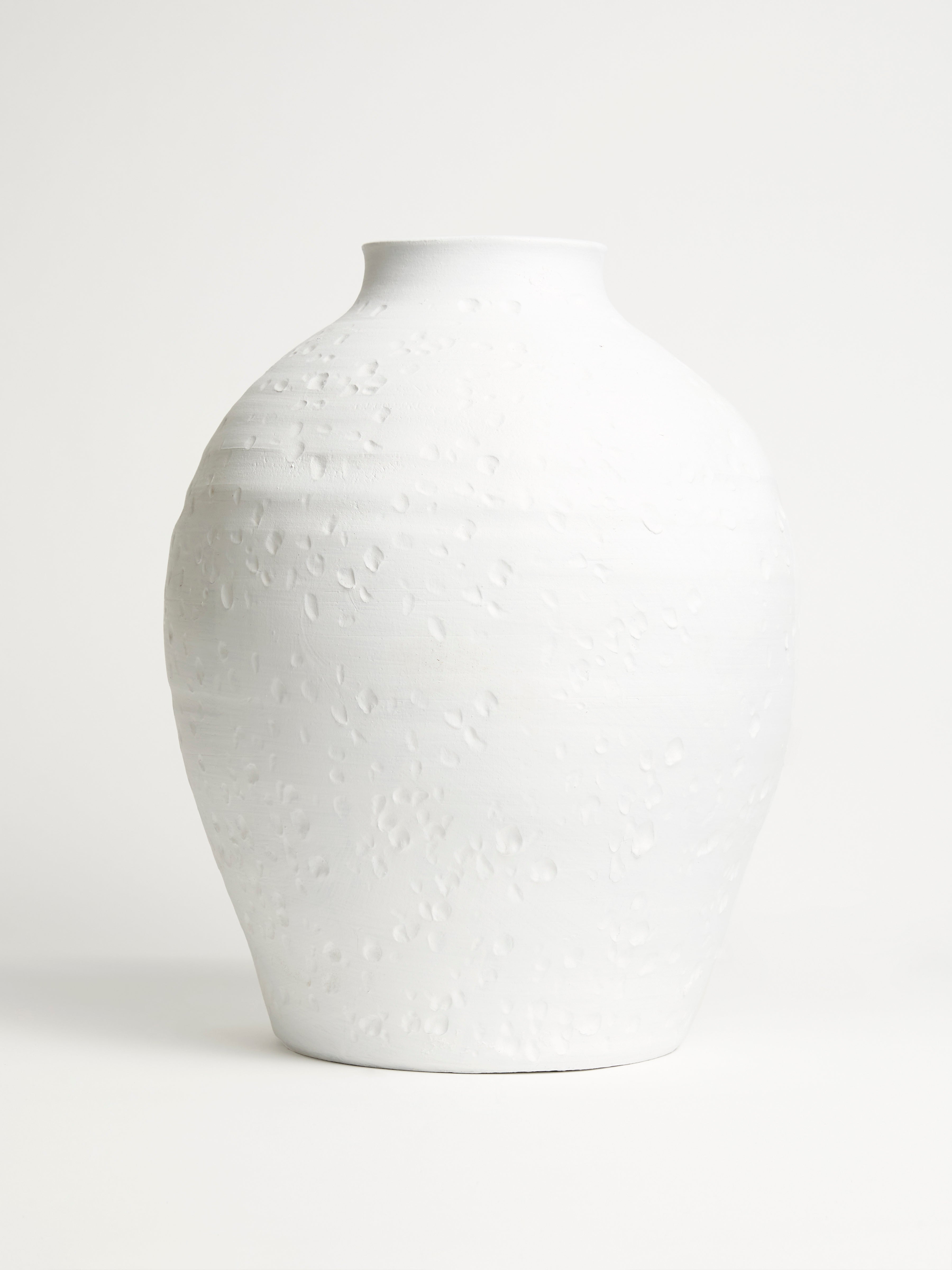 Ceramic White Vase