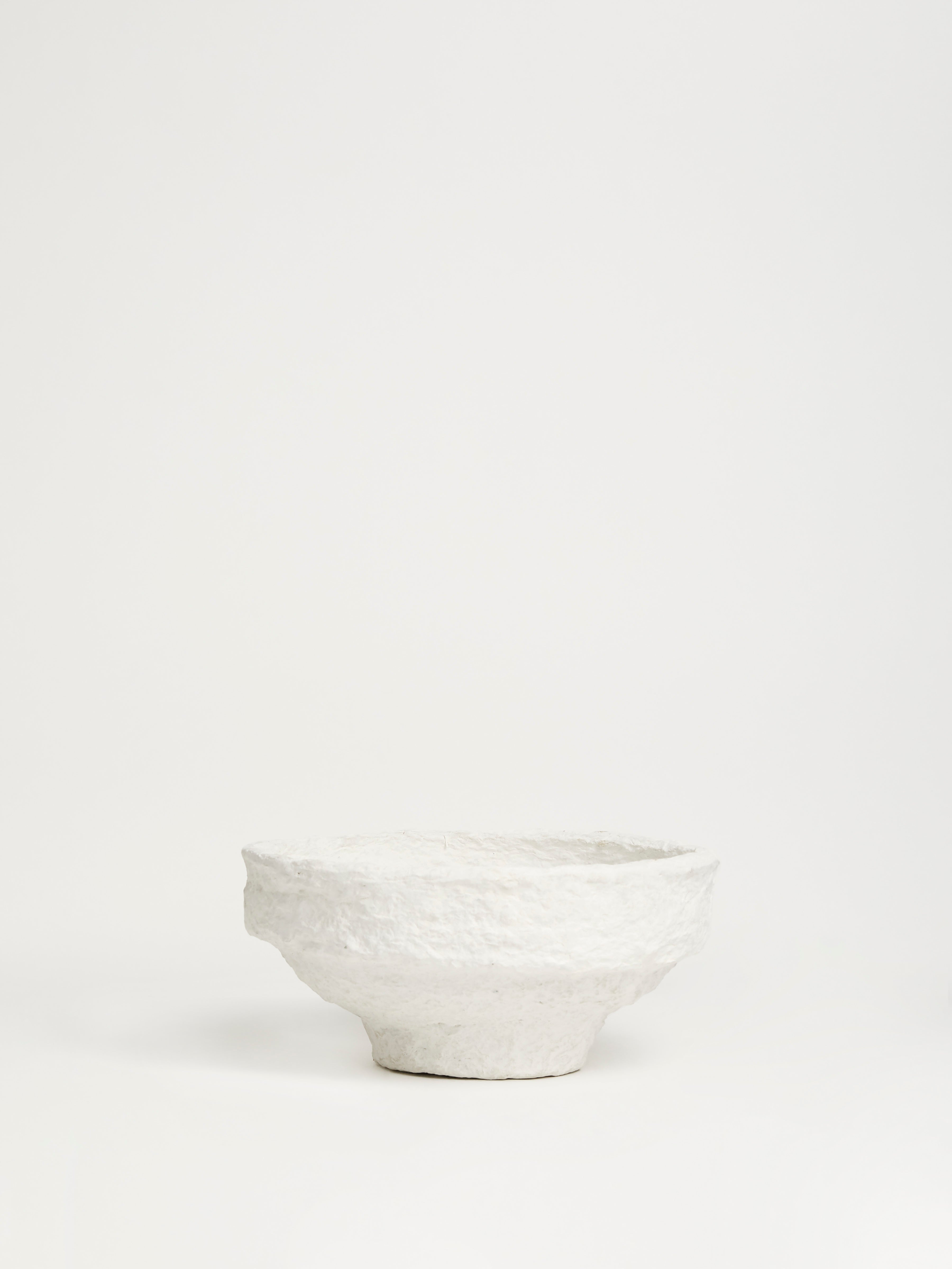 White Sculpture Bowl