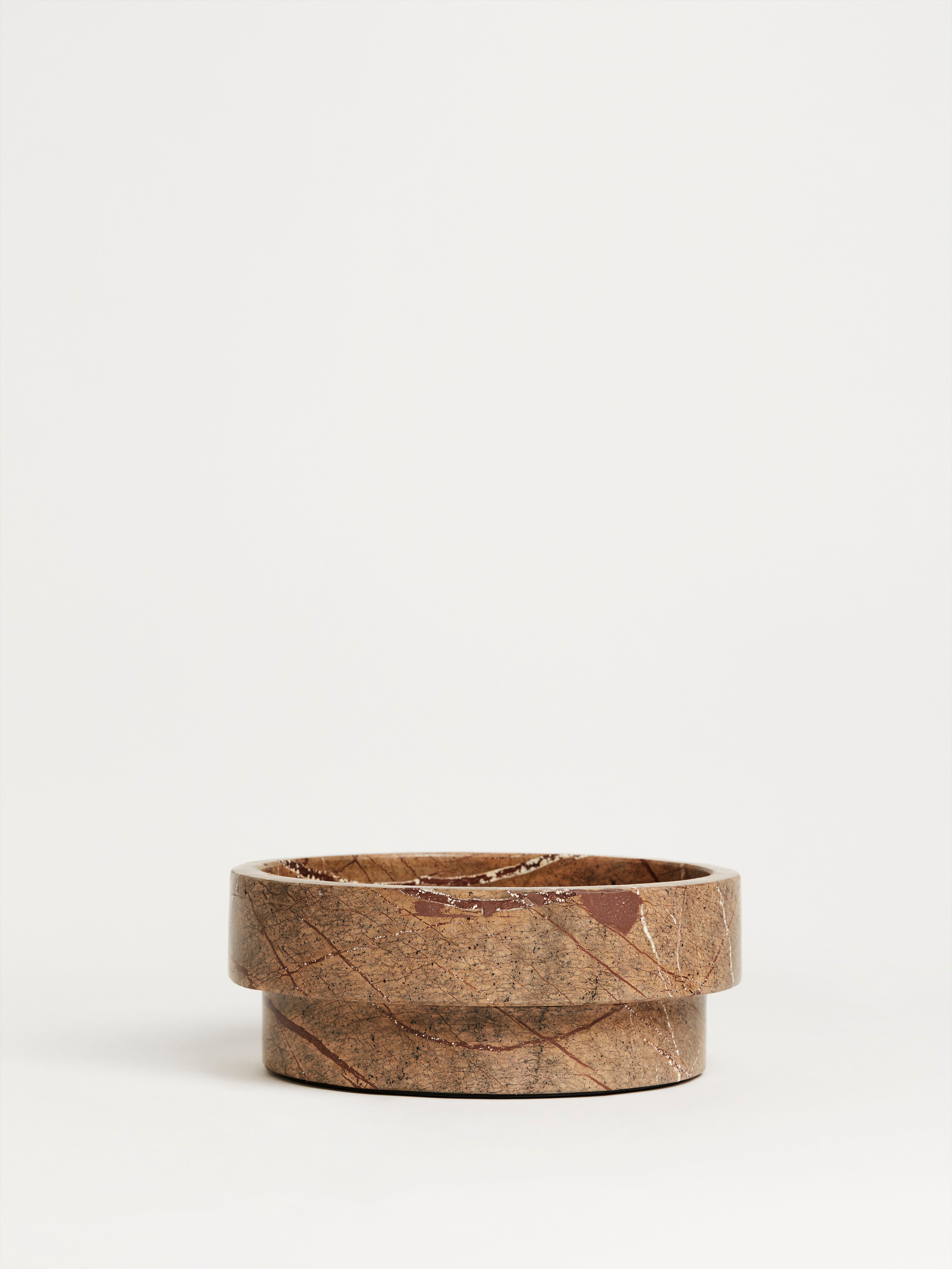 Stepped Marble Bowl