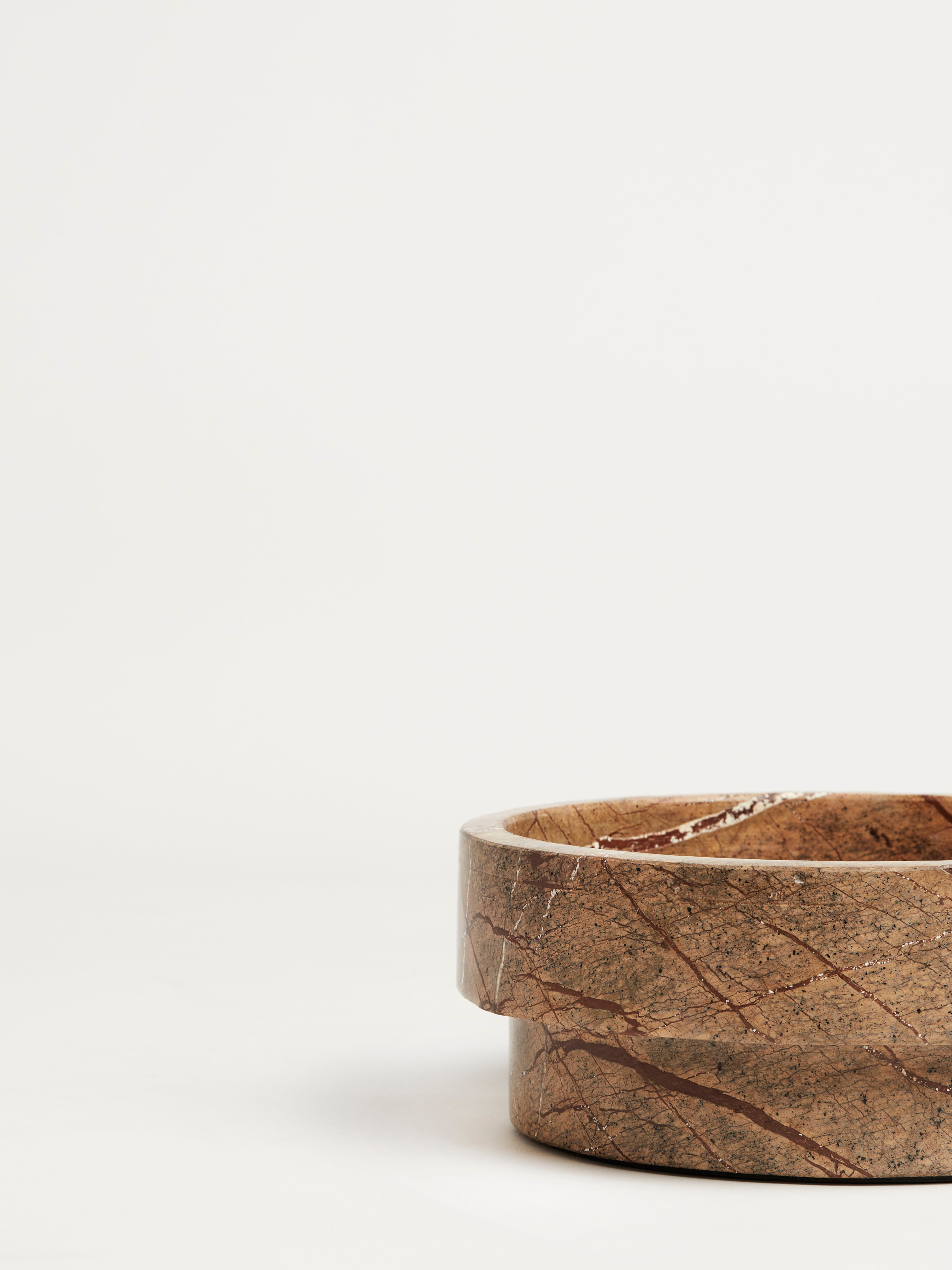 Stepped Marble Bowl