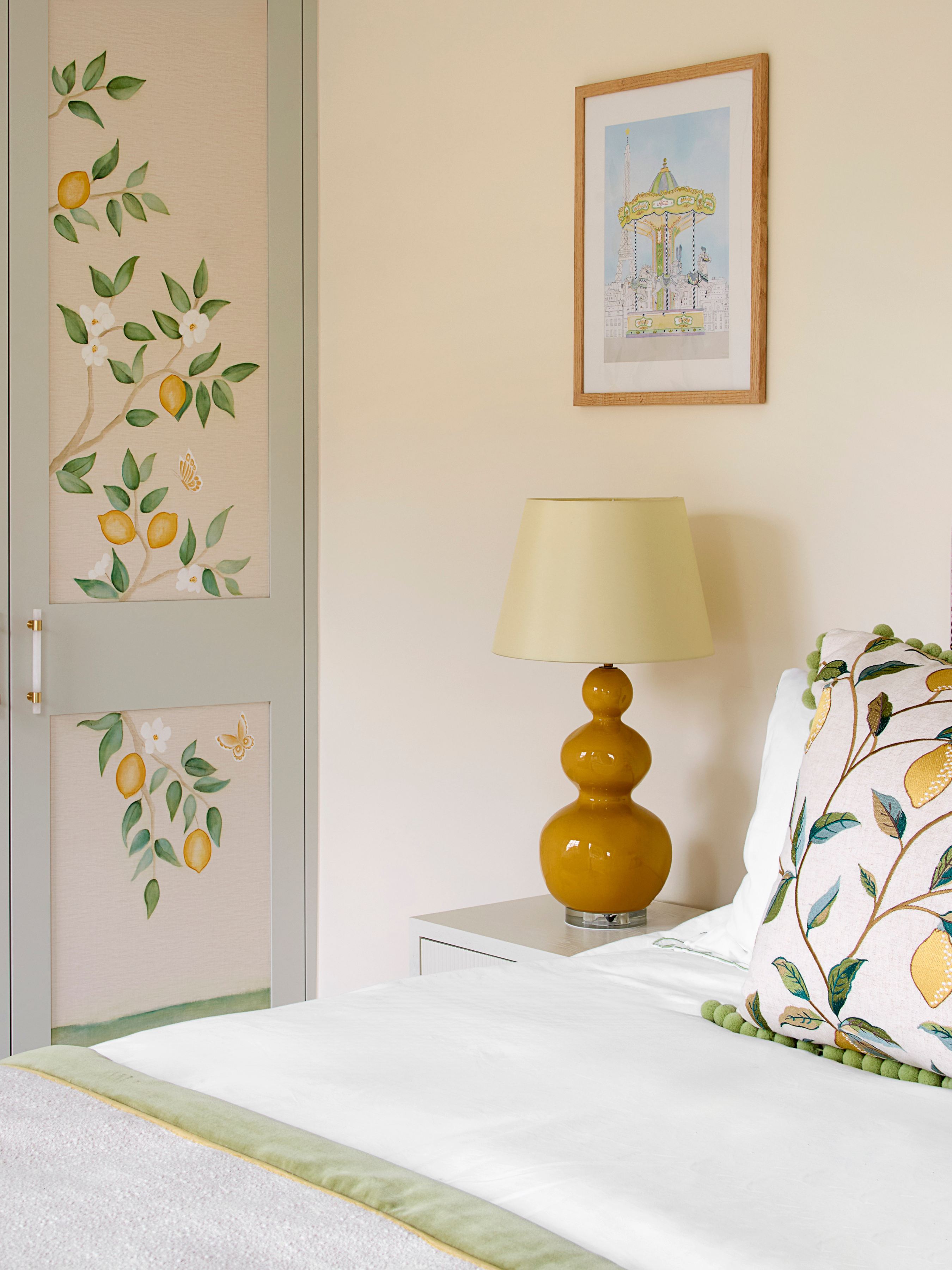 Personalised Carousel of The Trocadero Illustration (Pink)