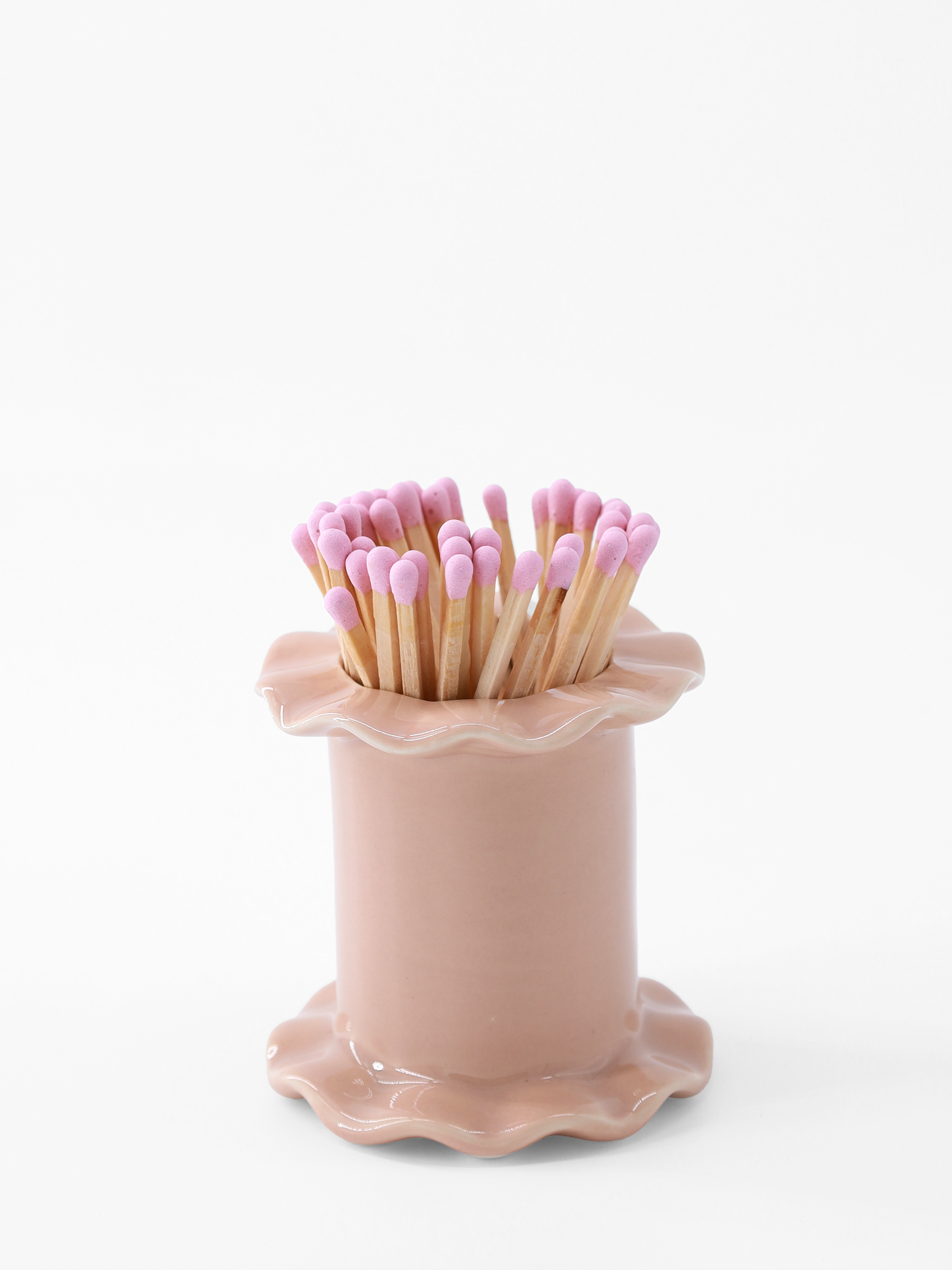 Ruffle Matchstick Holder