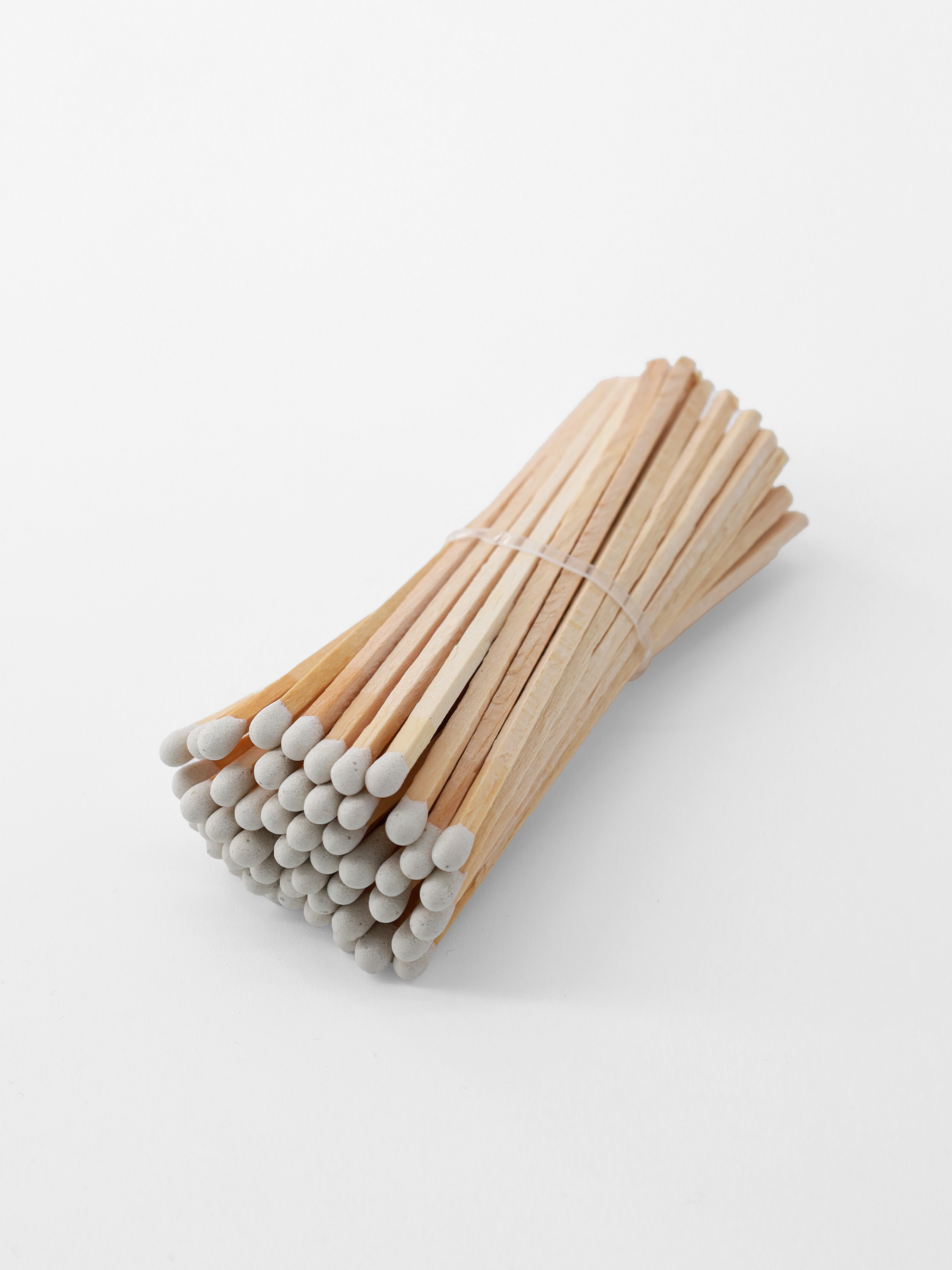 White and pink tip matchsticks 