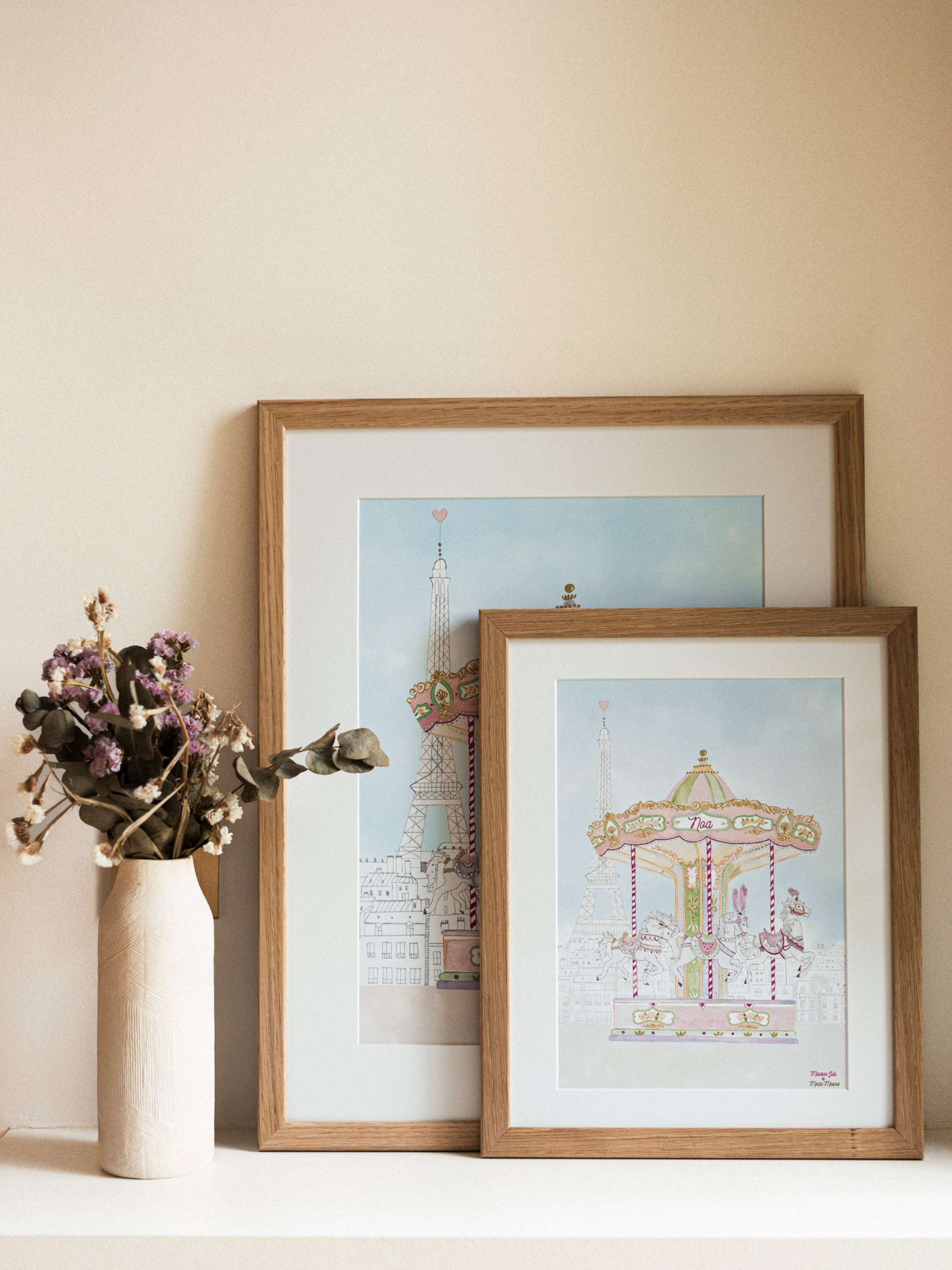 Personalised Ballerina of The Opera Illustration