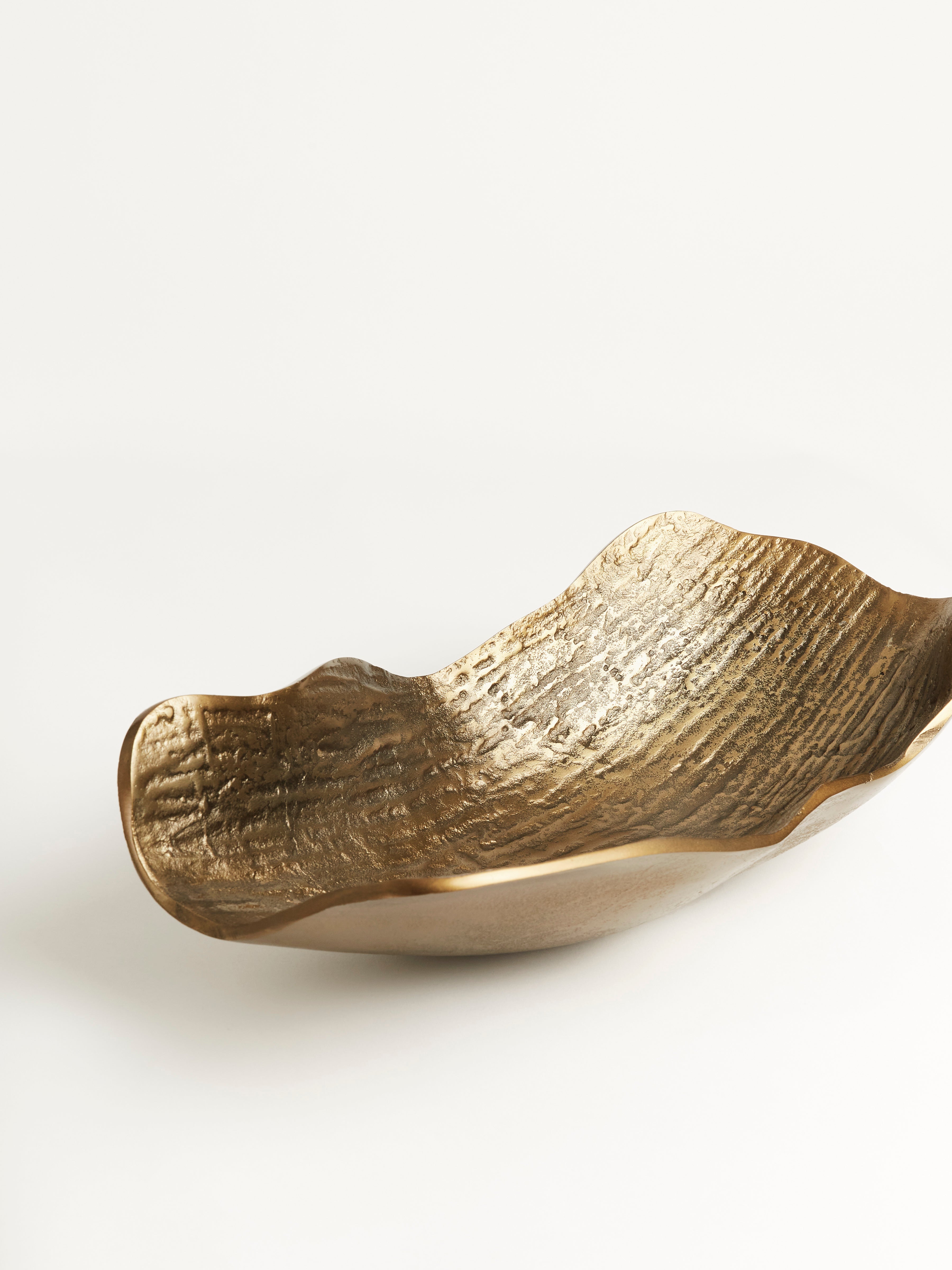 Antique Gold Dish