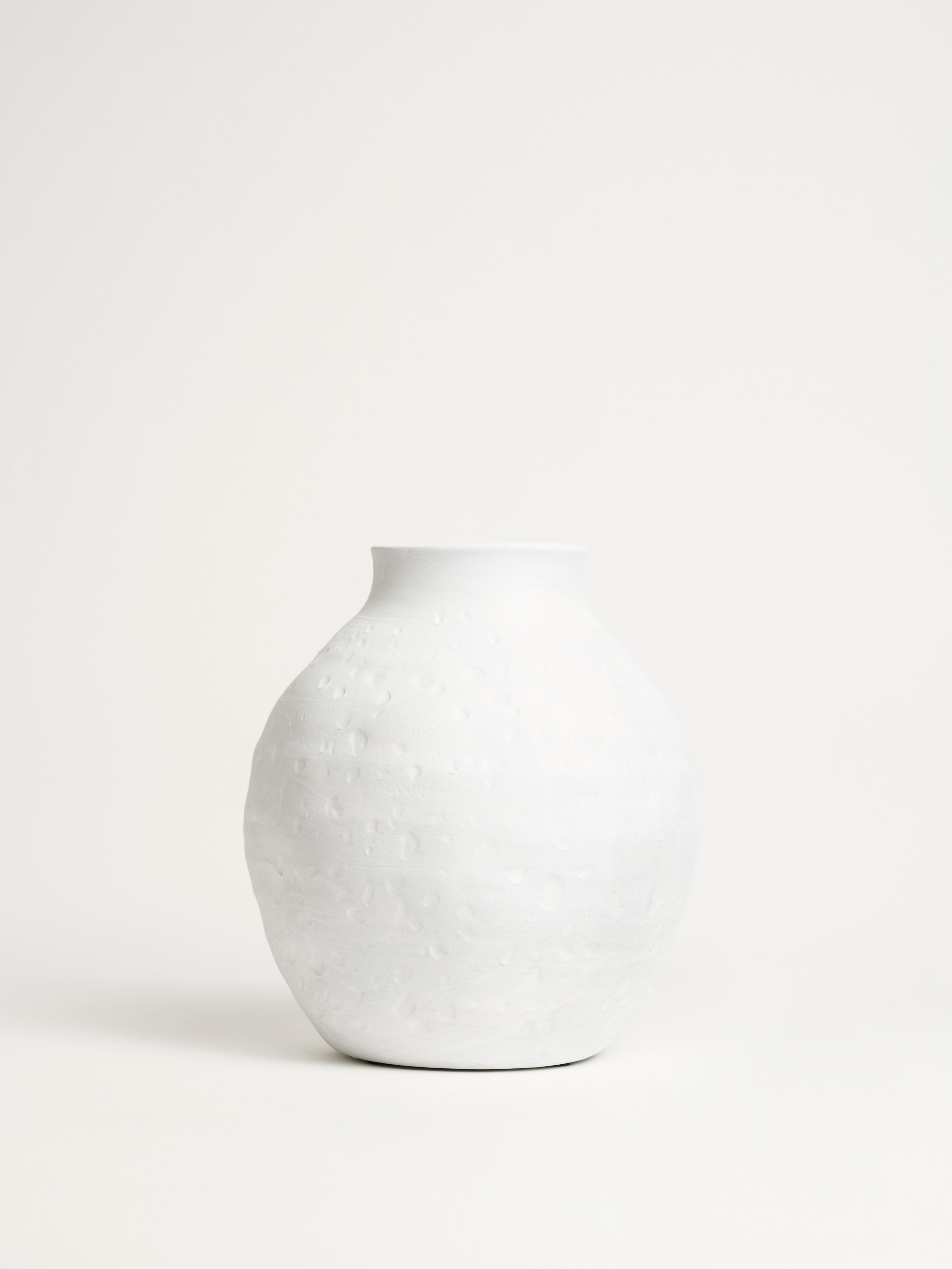 Ceramic White Vase