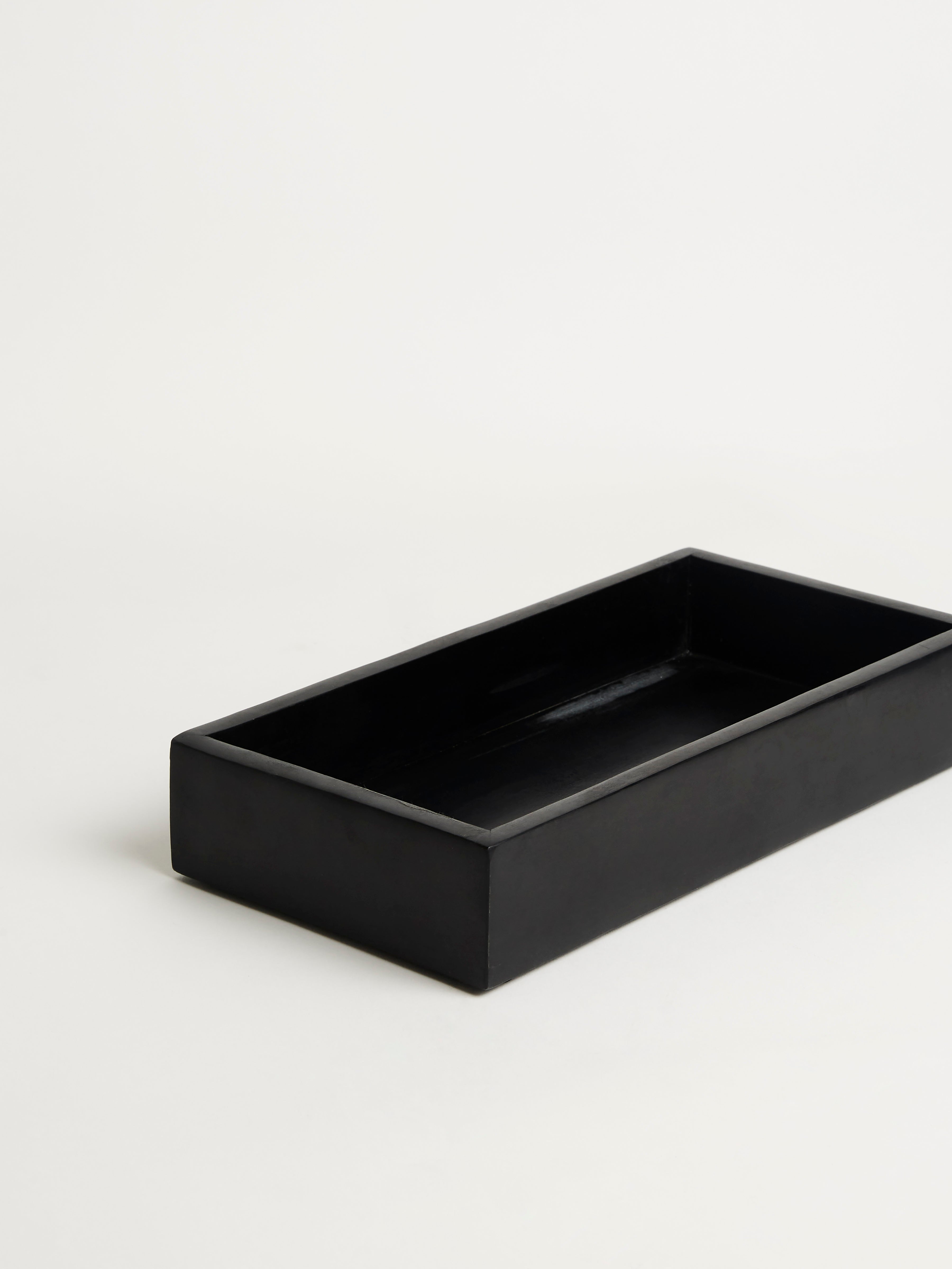 Black Marble Tray